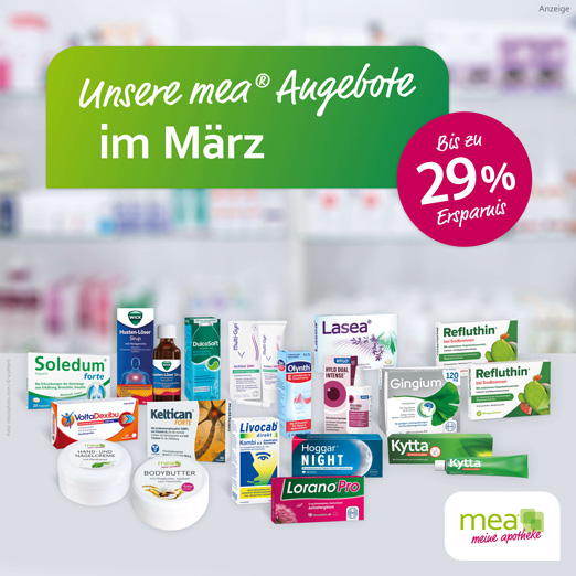 Neue Angebote im März