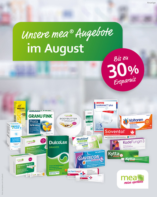 Neue Angebote im August