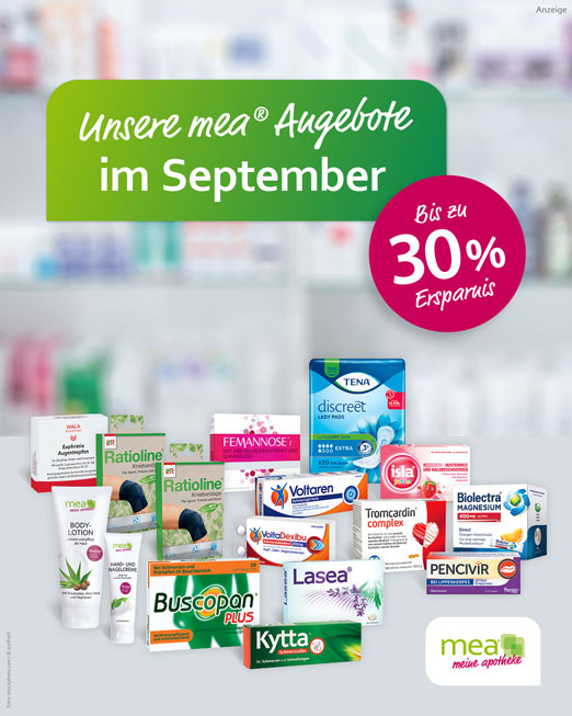 Neue Angebote im September