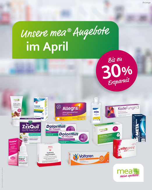 Neue Angebote im April