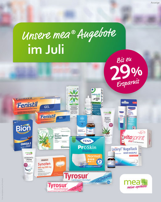 Neue Angebote im Juli