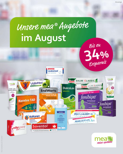 Neue Angebote im August